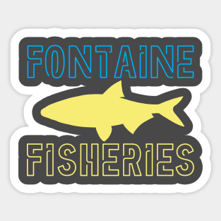 Fontaine Fisheries (Rapture) – Modern Version Sticker